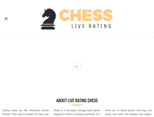 Tablet Screenshot of chess.liverating.org